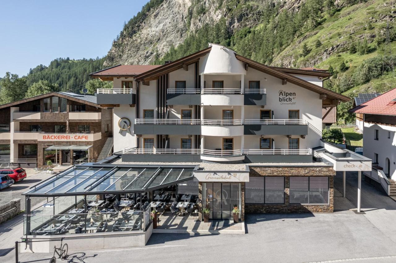 Genusshotel Alpenblick Längenfeld Exterior foto
